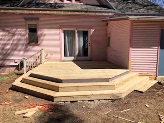 Octagon deck