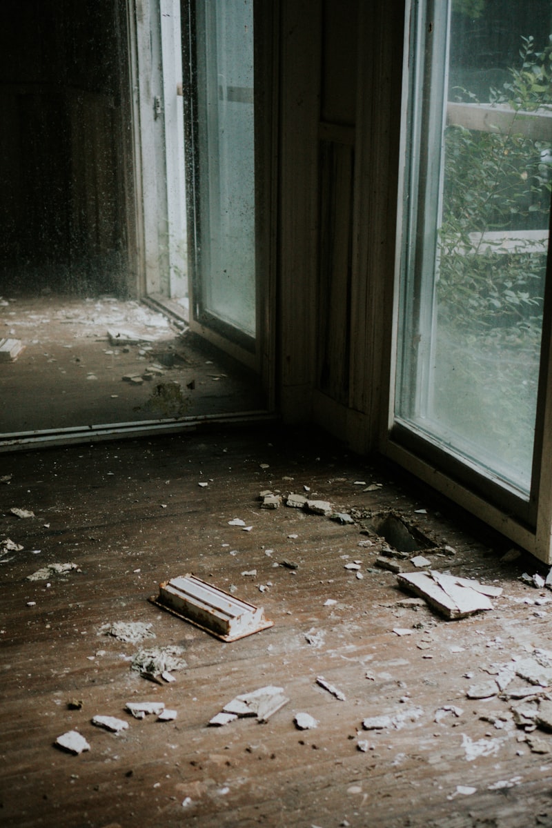 Fire damage restoration