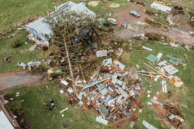 Storm damage restoration